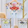 Embroidery Floral Neckline Capelet Pearl Beaded Shawl Hanfu Dresses Fake Collar