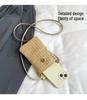 Artistic Pastoral Style Retro Straw Crossbody Bag with Key Holder and Phone Pocket - 2025 Trendy Casual Woven Design