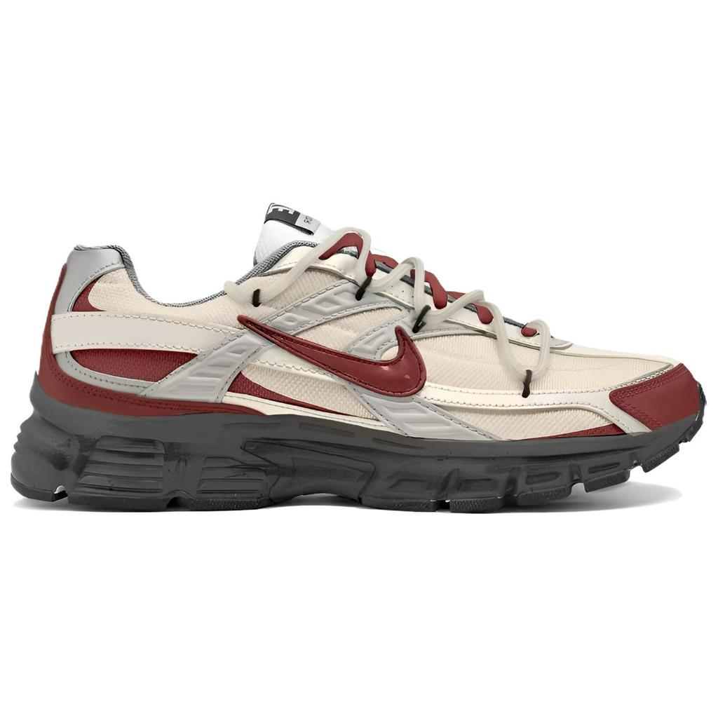 Nike Initiator Abrasion Resistant Low top Casual City Commuting Running Shoes Men's Beige Red IO7609-101(Team1957-)