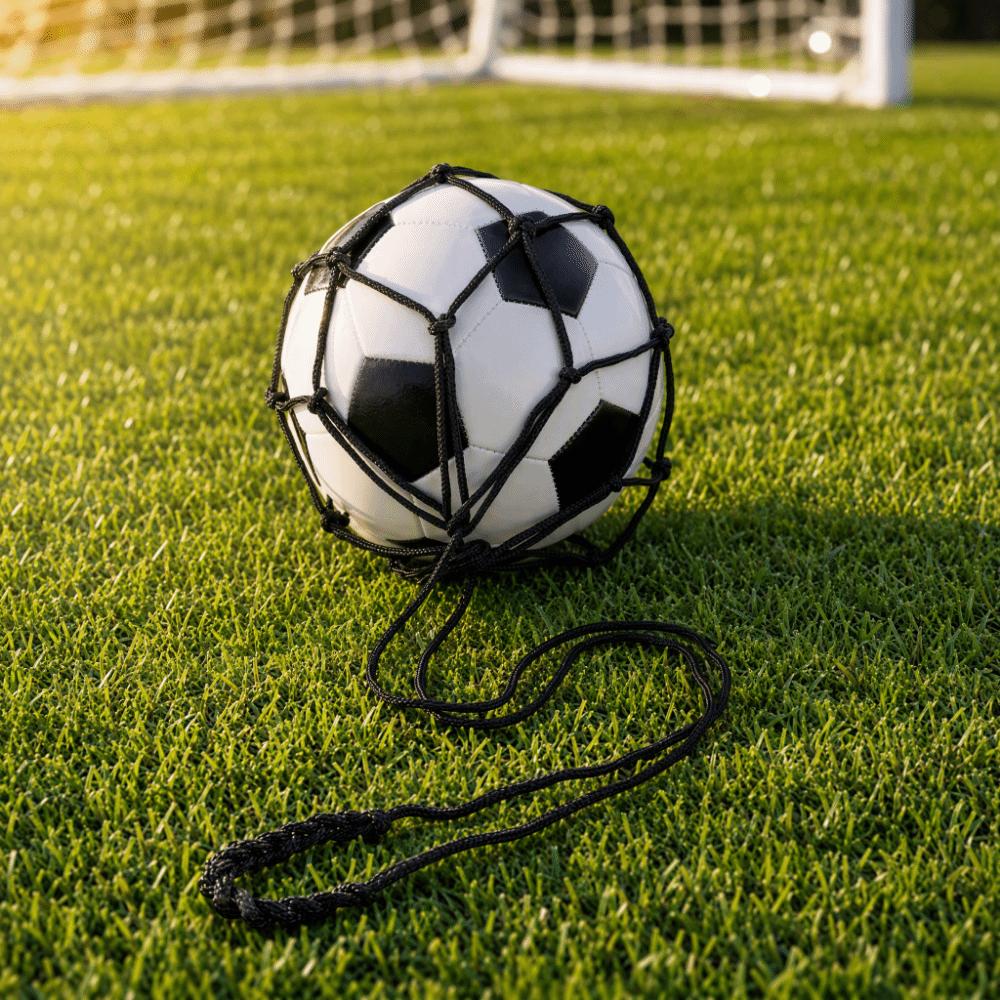 4pcs Elastic Reinforced Nylon Football Kick Trainer Football Juggling Net For Juggling Practice