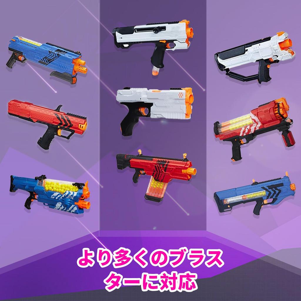 BOROLA Round Foam Bullet Refill Pack Compatible with Nerf Rival and Apollo Toy Guns (Yellow, 100 Bullets)