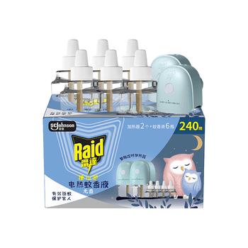 

Набори рідинних репелентів від комарів Raid Electric