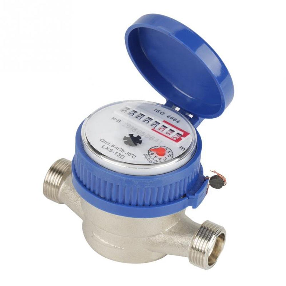 LXSG-13D B-class 15 Mm 1/2 Inch Flow Meter Single-flow Watermeter Dry Water Counter
