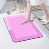 Non-Slip Diatomaceous Earth Bath Mat - Quick Dry, Dirt-Resistant, High Absorbency