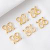 10pcs 20pcs Stainless Steel W S Shape Necklace Clasps Hooks DIY Jewelry Making Finding Bracelet Supplies Accessories Wholesale