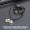 1.8-30MHz Shortwave Common Mode Filter 150W PEP HF Common Mode Choke Balun EM43 Toroid Core for Amateur Radio Indoors Works Use