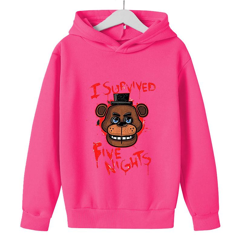 Kinderkleidung HOT Games Five Nights at Freddy's 2 Hoodie Kinderkleidung Mädchen Jungen Kleidung Mode Outdoor Muster Pullover Kinder Pullover
