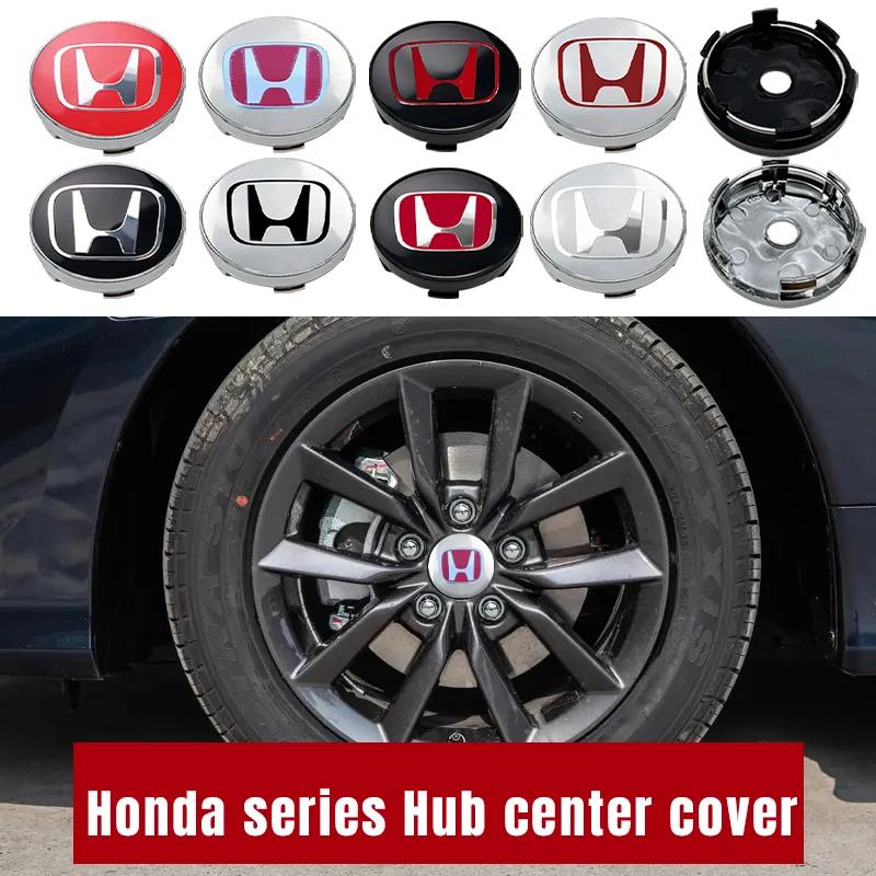 4pcs 56mm 60mm Car Wheel Center Hub Center Cap Rim Hub Dustproof Cover Emblemem For Honda Accord CRV XRV Civic Odyssey ahn256
