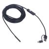 Câmera Endoscópica Telefone Celular PC USB Tipo C 3 Em 1 para Android com Luz LED para Automóvel 5 metros Fio Rígido 5.5mm
