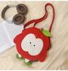 Schoolbag New High-value Fresh and Sweet Cute Apple Backpack Kindergarten Grades 1-1 Lightweight Large-capacity Backpack
