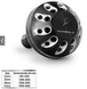 Gomexus A41BKBKSR-G Gałka Aluminiowa Czarno-Srebrna 41mm Shimano A , Daiwa S (1496)