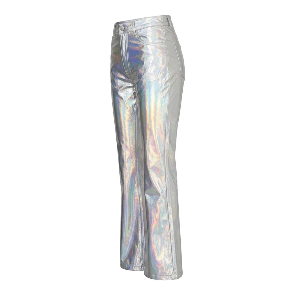 AmyLynn Womens/Ladies Lupe Metallic Straight Trousers