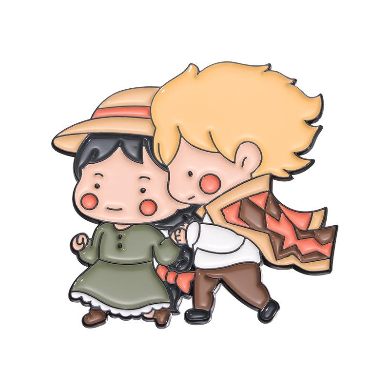 

Anime Character Charming Alloy Brooch For Girls Featuring White Dragon Design In Vibrant Colors QHXZ199