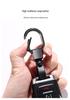 Luxury Zinc Alloy Keychain Pendant - Men's Waist Hanging Ring