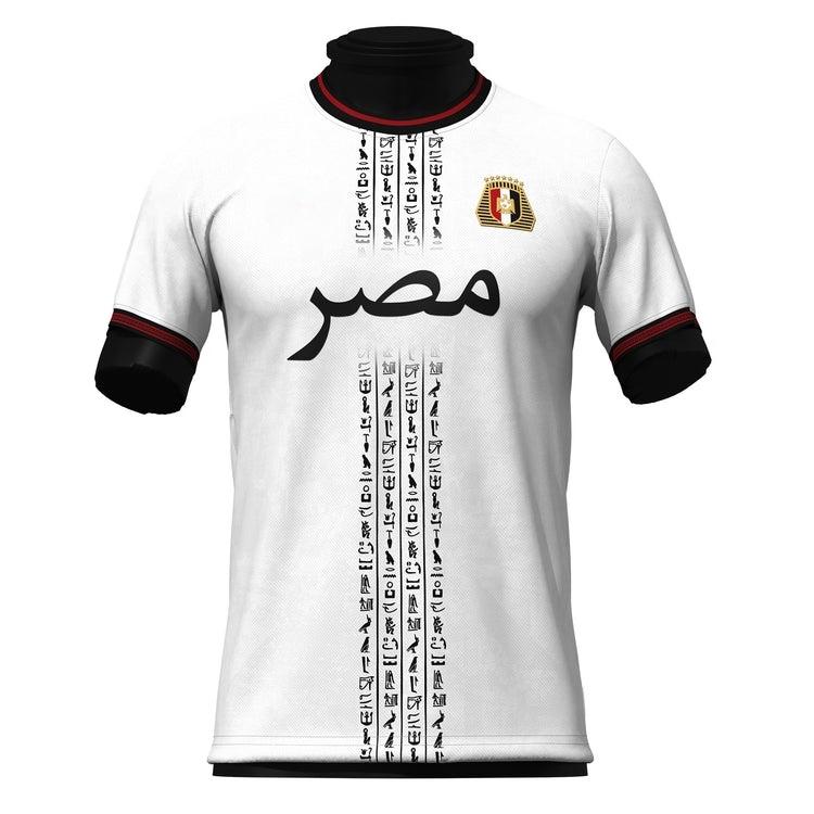 Soutenir son propre pays, Maillot de Football Égypte Antique avec Impression 3D, Arborant le Drapeau National et le Maillot