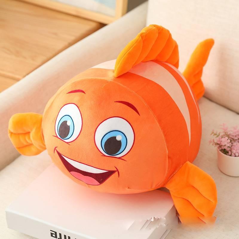 Nemo Cartoon Oceanarium Plush Stuffed Toy Simulation Fish Doll Kid Gift Birthday