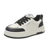 Platform white shoes women's shoes spring new versatile leather sports shoes women's casual shoes heightening board shoes