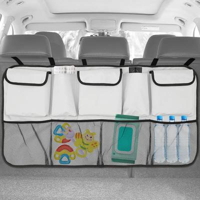 Car Trunk Organizer Car Backseat Organizer Auto Seat Back Hanging Storage Bag Stowing Tidying 9 Pockets Waterproof 42.5x20.4 In