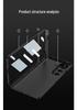 Samsung ZFold8Ultra Magnetic Leather Case with Hinge Protection, Full Coverage, Ultra-thin, Anti-drop
