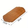 Bamboo Woven Mat Dry Foam Mat Chinese Tea Mat Waterproof Tea Table Mat High-end Fabric Tea Set Accessories