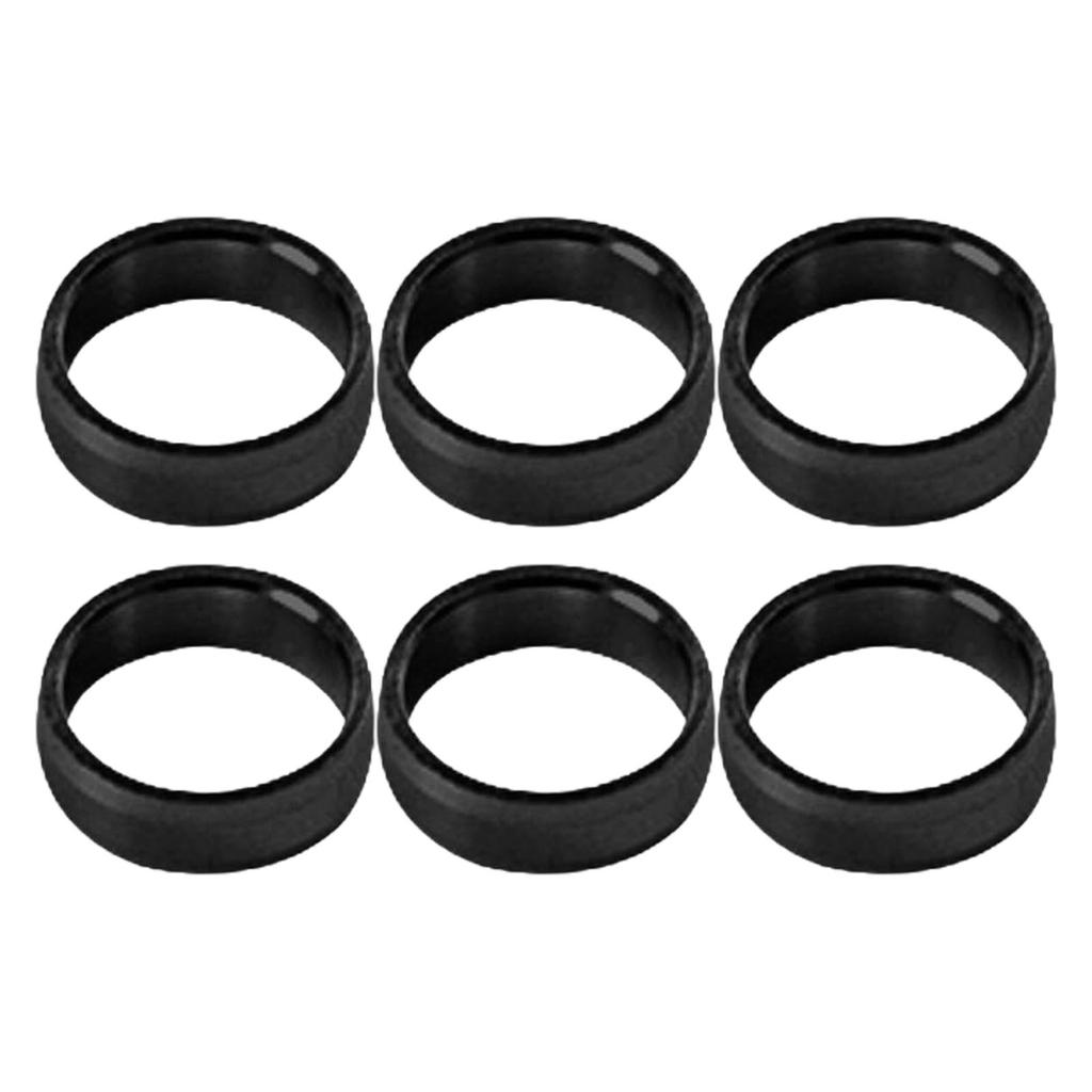 6Pcs Dart Flight Wing Savers Protectors Aluminum Alloy Dart Wing Corrector Dart Shaft Protector Dart Flights Rings Set