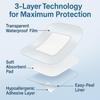 Waterproof Band Aid Wound Dressing Medical Transparent Sterile Tape Wound PU film Adhesive Plaster
