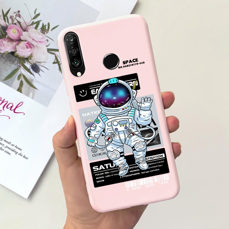 For Huawei P30 Lite Case Cute Dinosaur Cartoon Cover Soft TPU Phone Case For Huawei P30 Pro P 30 Lite P30Lite Shell Fundas Coque