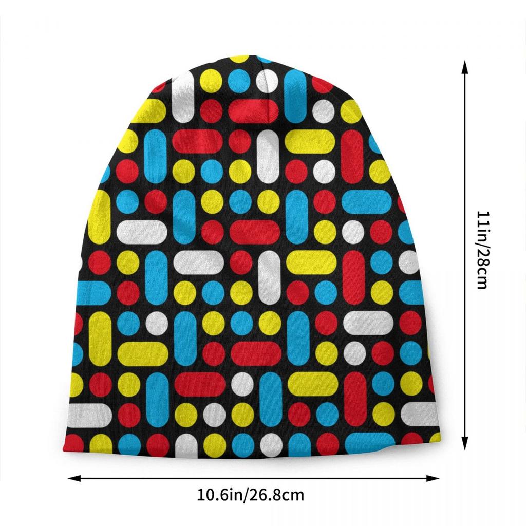 Custom African Ethnic Tribal Ankara Pattern Bonnet Hat Knit Hat Unisex WoUnisex Fashion Unisex Adult Winter Warm Skullies Beanies Caps