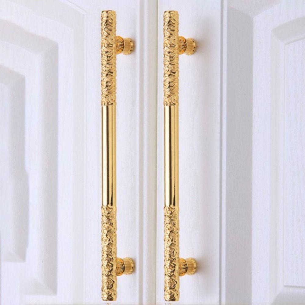 Zinc Alloy Cabinet Door Handle Light Luxurious Solid Antique Kitchen Cupboard Pull High-end Modern Simple Wardrobe Door Handle