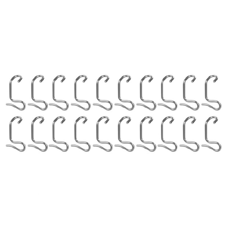 Wire Fence Repair Kit 20/30/40Pcs Fasteners Tension Handle Rusts Proof Metal Clamps For High Tensile Barbed Wire Fencing