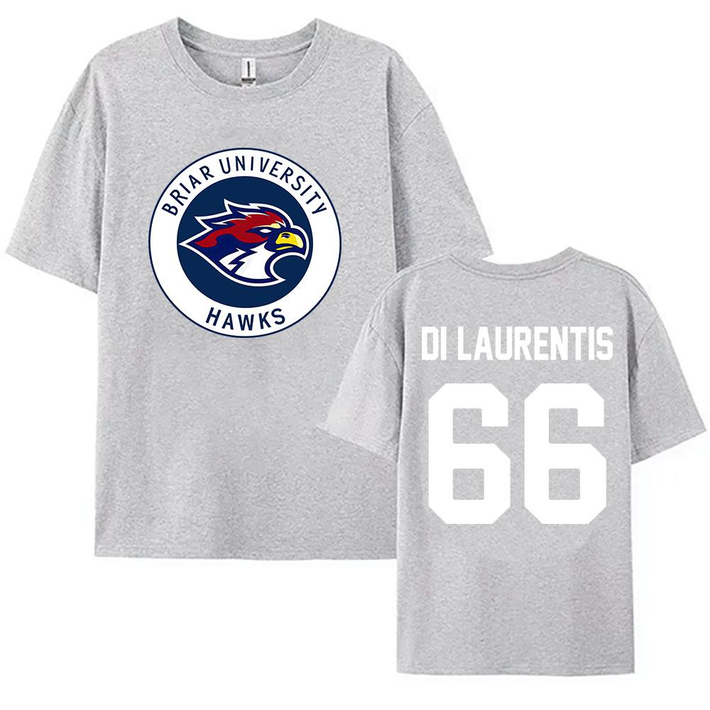 Off Campus TV Series  Tshirt Graham 44 22 Design Tshirts DI LAURENTIS 66 Tucker46 Print Tee Shirts Short Sleeve Cotton Clothing