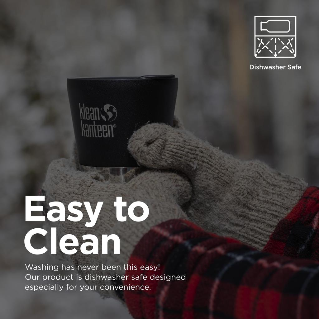 Klean Kanteen Tumbler Lid, Black, 19322058001000