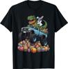 Osterhase Dinosaurier Monster Truck T-Shirt