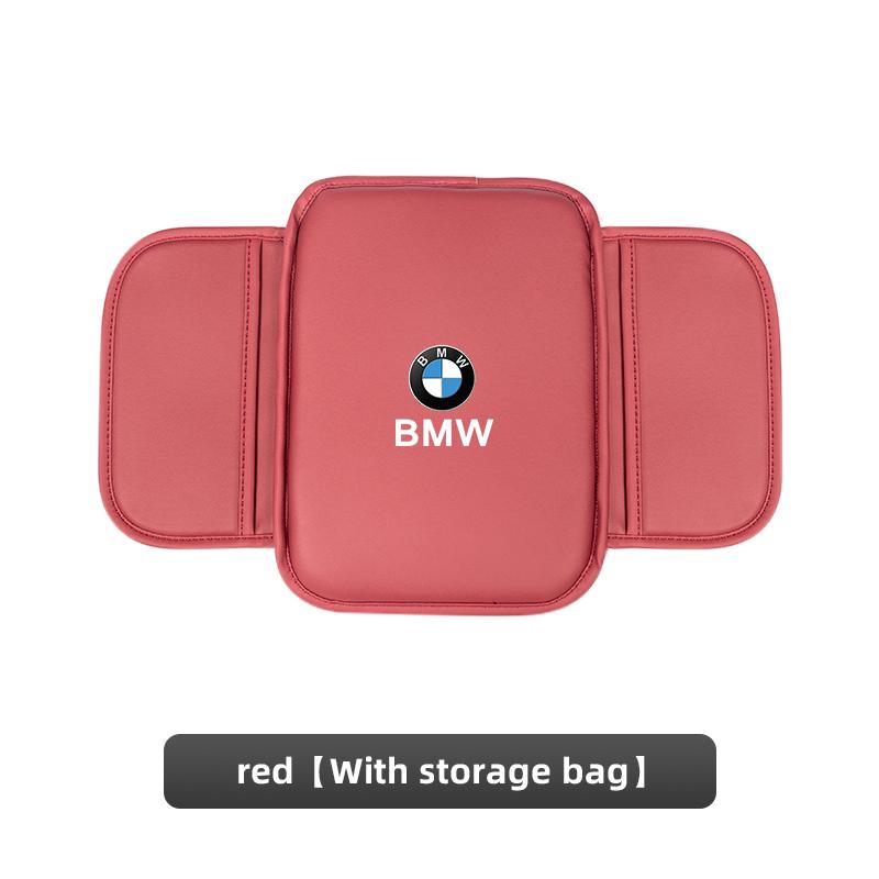 Leder-Armlehnenbox-Kissen mit Memory-Schaumstoff-Schutzhülle für die Mittelkonsole von BMW Performance E46 E90 F10 F30 X3 F20 E46