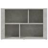 Vidaxl Szafka, Szarość Betonu, 80X30X54 Cm, Materiał Drewnopochodny