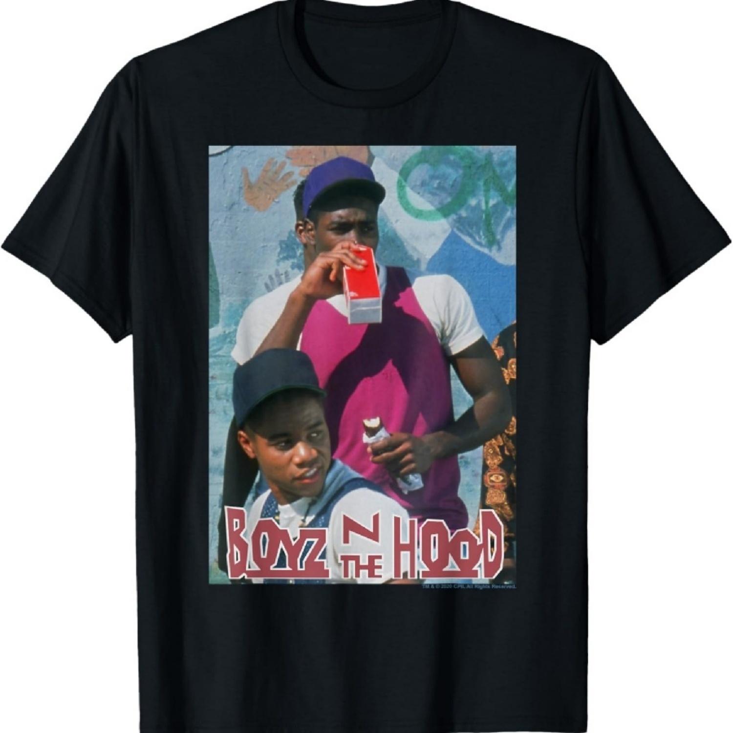 

Майки с постером фильма «Парни из гетто» XXXXXL чёрный