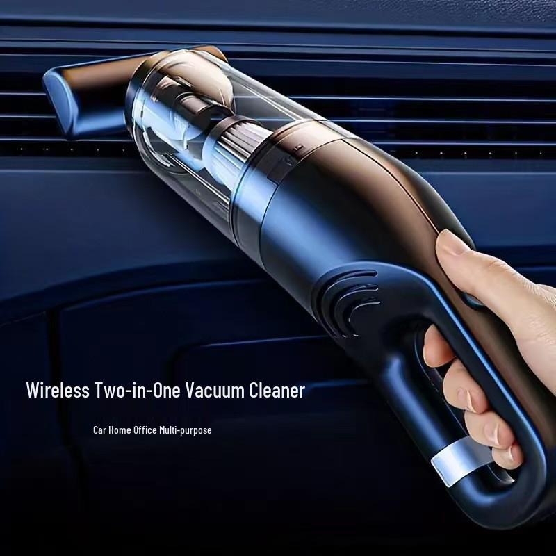 Brushless Motor Wireless Car & Home Handheld Vacuum - High Power, Strong Suction чёрный