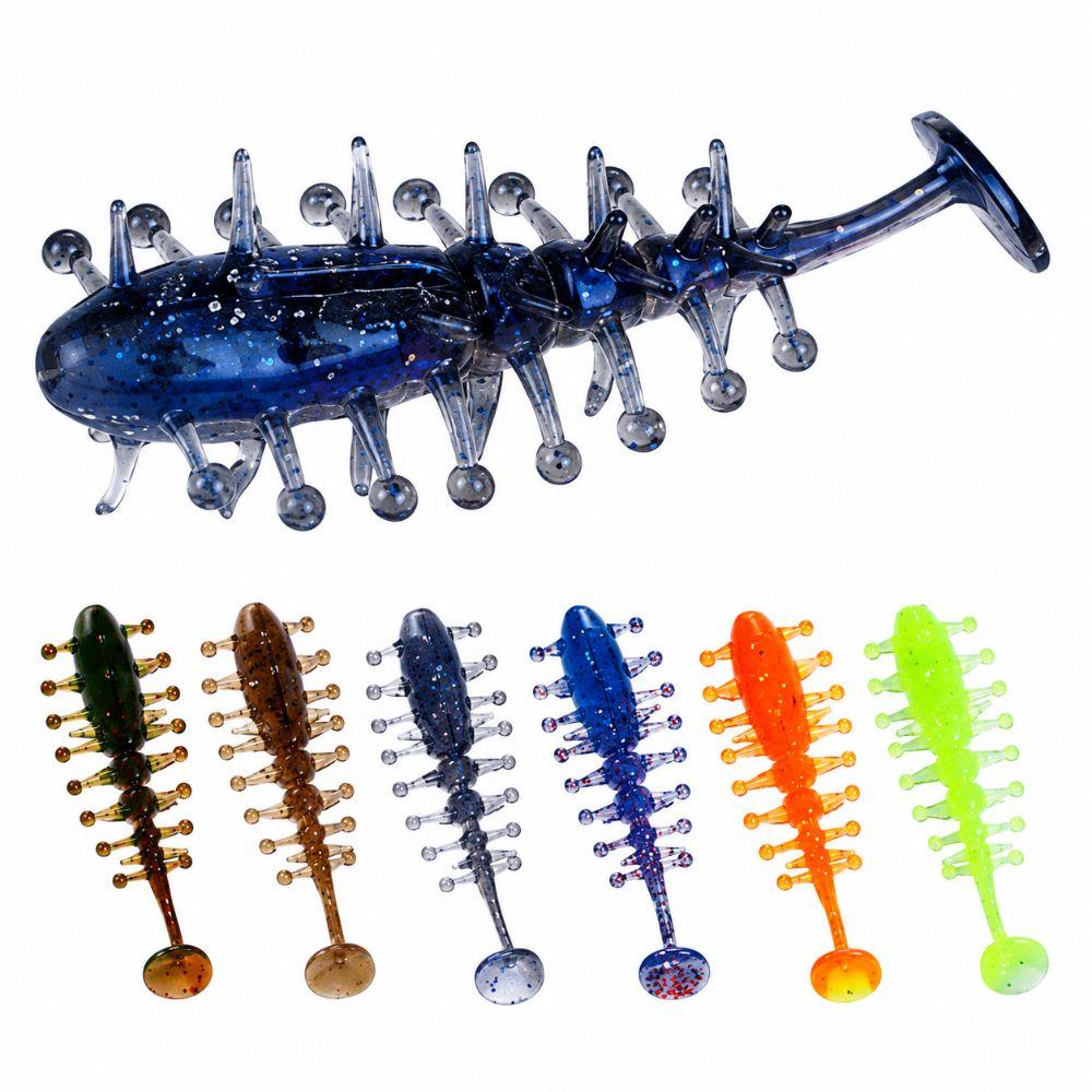 4Pcs/Set Floating TPE Material Lure 6cm 2.3g Soft Fishing Lure Fishing Accessories