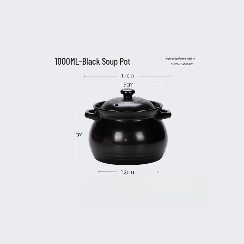 LIEI Thickened Ceramic Stew Pot