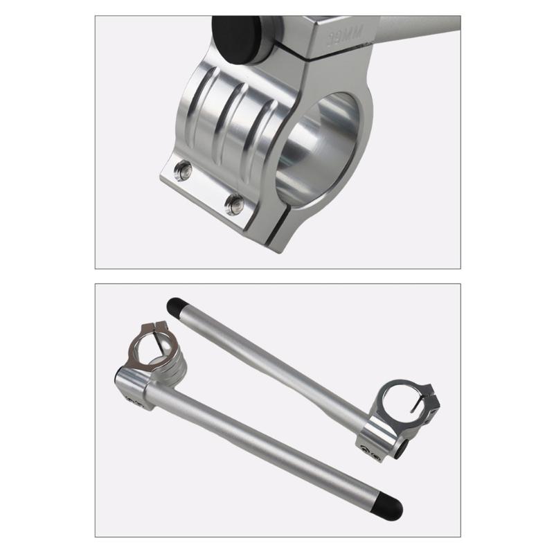 Risers Clip Ons Handle Bars High Performances Fork Clip Ons Handle Bars 35mm Anti Corrosion Handlebars for Motorcycles