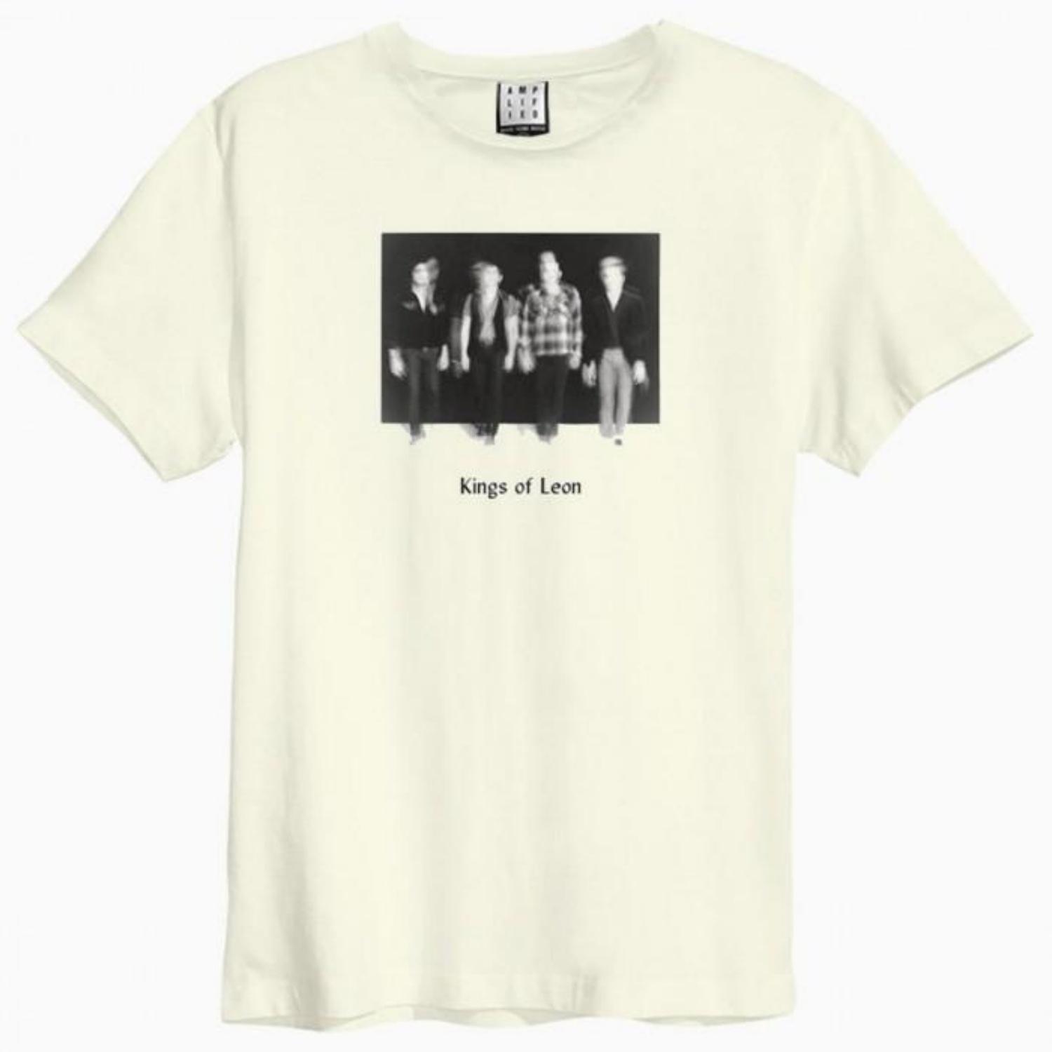 Amplified Unisex Adult Blurred Photo Kings Of Leon T-Shirt S