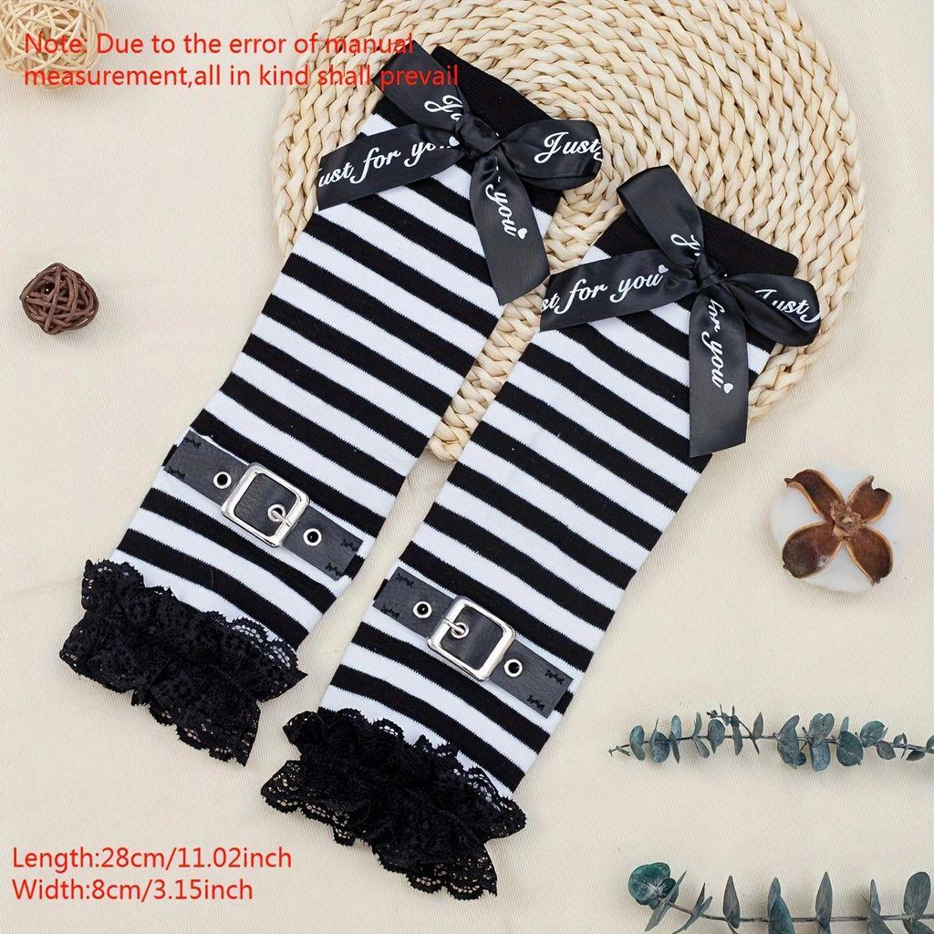 Winter Harajuku Dark Style Sun Protection Warm Arm Sleeves - Japanese Lolita Y2K