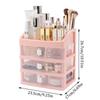 Koreanische süße Kaninchen Make-up-Box Desktop Make-up Aufbewahrungsbox Schublade Stil Schmuck Lagerung Organizer Lagerung Regale
