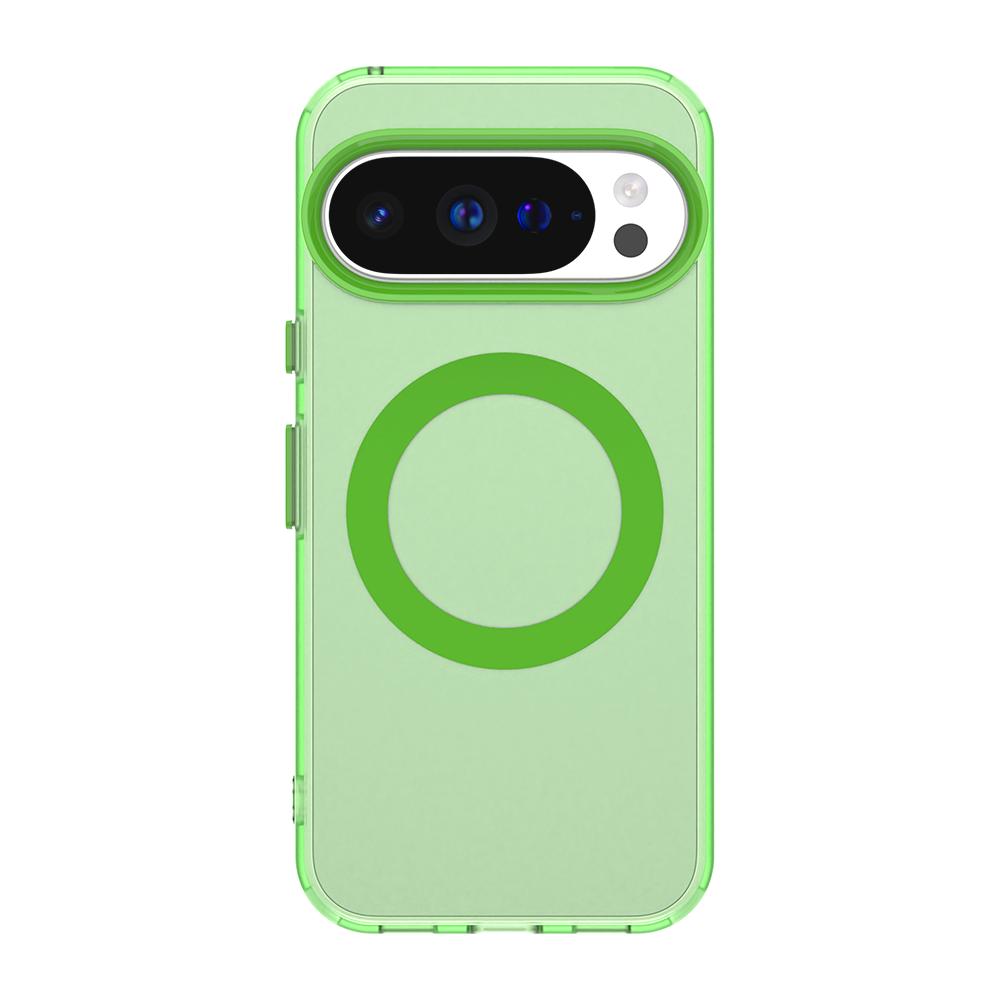 Luxury Frosted Candy Color Soft TPU For Magsafe Magnetic Phone Case For Google Pixel 10 9 8 A Pro XL Wireless Charge Clear Cover