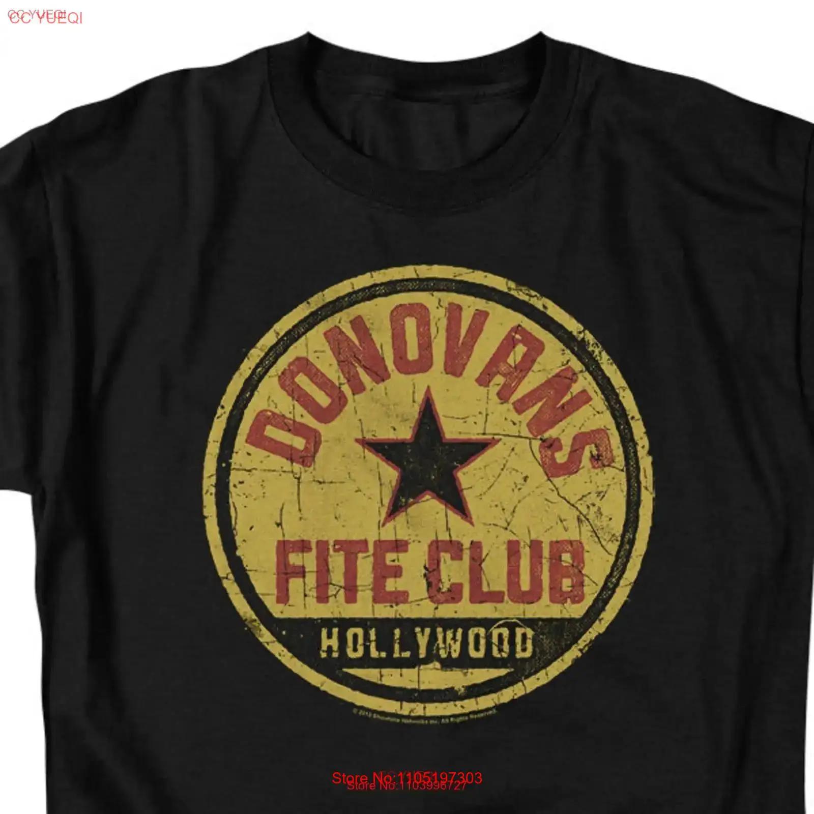 Ray Donovan Fite Club Black T Shirt vintage Washed Stretched streetwear fashion Versatile designer clothes Soft Casual Slightly S разноцветный