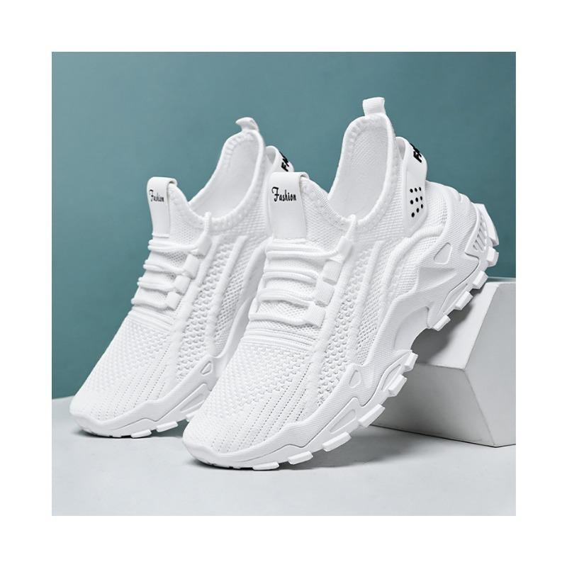 Neue Sommermode Damen Schuhe mit atmungsaktivem Mesh und dicken Sohlen, Retro Sportschuhe