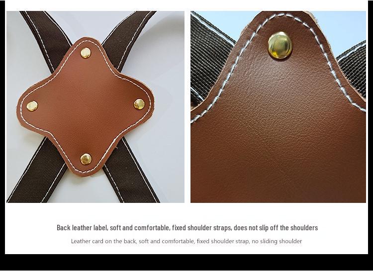 Custom Logo Canvas Apron for Art Students and Coffee Shop Staff