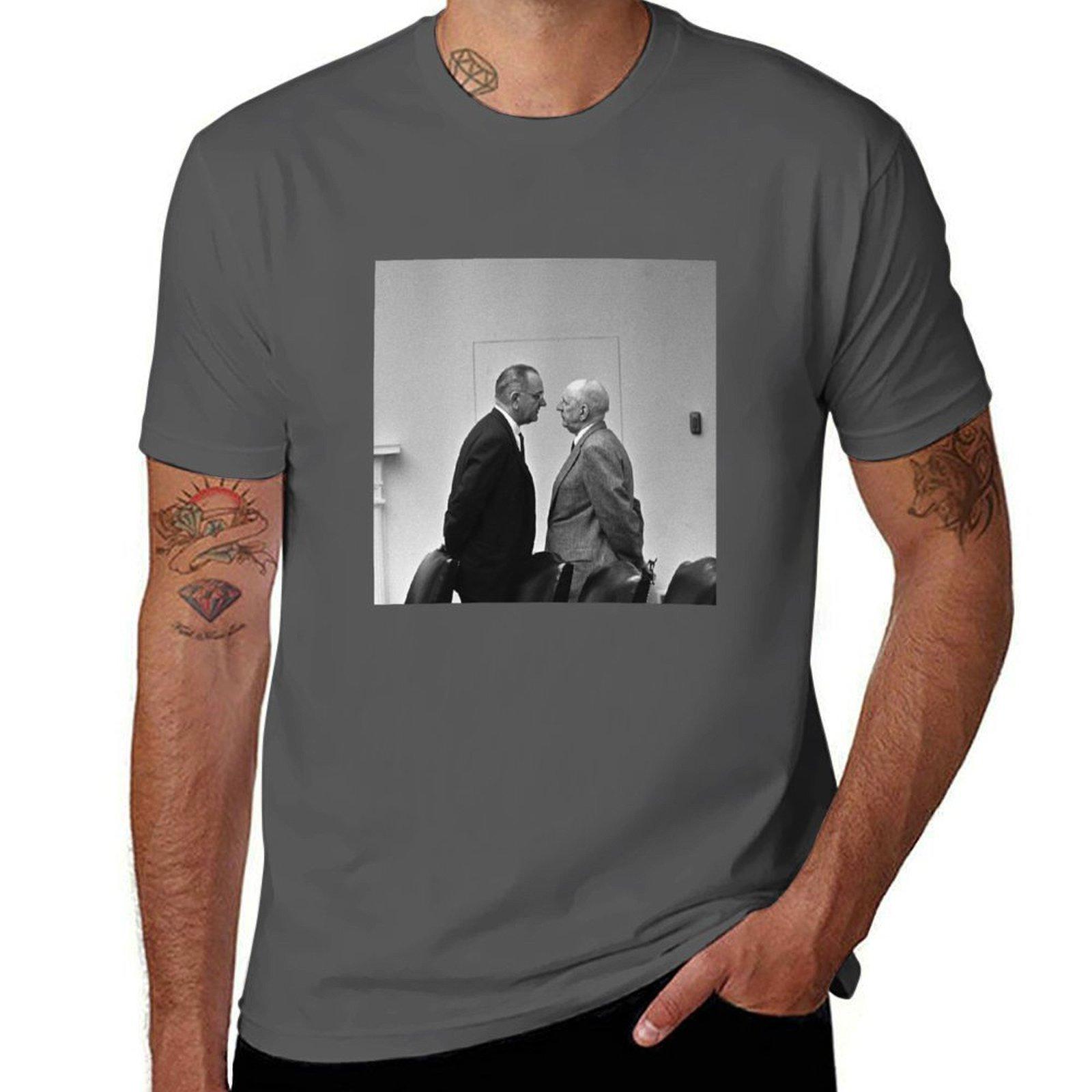 

LBJ Giving The Treatment T-Shirt man t shirts for men casual graphic t shirts for man T-Shirt 4XL