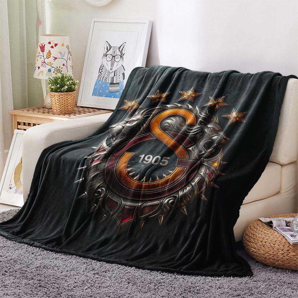 Galatasaray3 Flannel Blanket, High Quality Comfortable for All Seasons, Home Decor, Warmth and Comfort