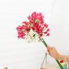 Long Branch Agapanthus Flowers Branch Fake Artificial Flower Fake Lotus Flower  Table Accessories